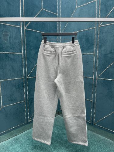 Dior New Unisex Embroidered Logo Casual Loose Pants
