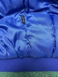 Louis Vuitton Unisex New Fashion Patch Embroidered Baseball Waist Jacket