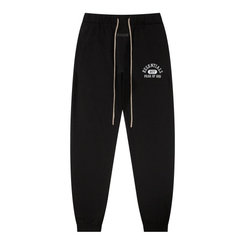 Fear of God New Classic Logo Printed Fleece Casual Sports Pants