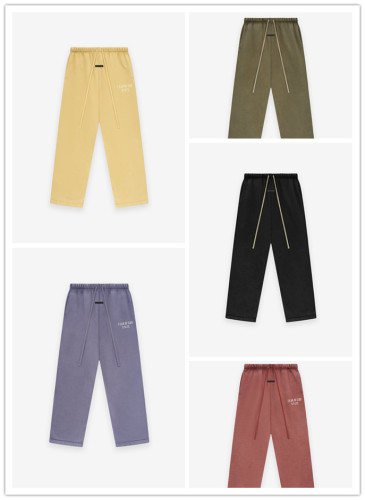 Fear of God New Classic Logo Printed Casual Sports Pants
