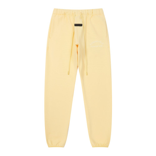 Fear of God New Classic 3D Offset Logo Couple Fleece Casual Sports Pants