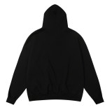 Fear of God Classic Unisex Logo Embossed Casual Loose Fleece Hoodie