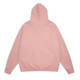 Fear of God Classic Unisex Logo Embossed Casual Loose Fleece Hoodie