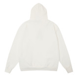 Fear of God Classic Unisex Logo Embossed Casual Loose Fleece Hoodie