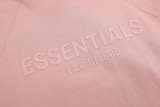 Fear of God Classic Unisex Logo Embossed Casual Loose Fleece Hoodie