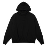 Fear of God Classic Unisex Logo Embossed Casual Loose Fleece Hoodie