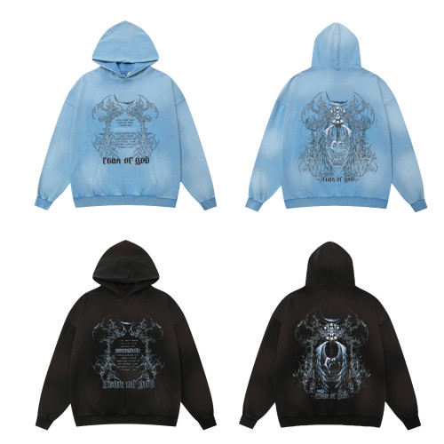 Fear of God New Fashion Printed Laundry Casual Hoodie