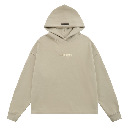Fear of God Classic Unisex Logo Printed Casual Loose Fleece Hoodie