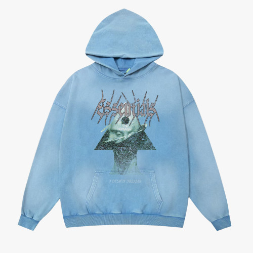 Fear of God New Fashion Printed Laundry Casual Hoodie