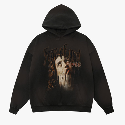 Fear of God New Fashion Printed Laundry Casual Hoodie