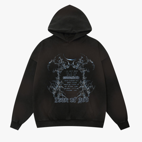 Fear of God New Fashion Printed Laundry Casual Hoodie
