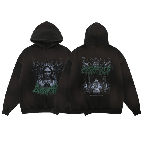 Fear of God New Fashion Printed Laundry Casual Hoodie