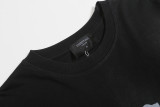 Fear of God New High Street Cross Stone Tablet Printed Water Washed Long Sleeve T-shirt