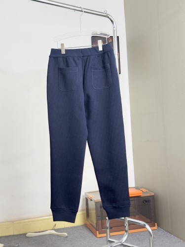 Dior New Classic Embroidered Logo Casual Pants