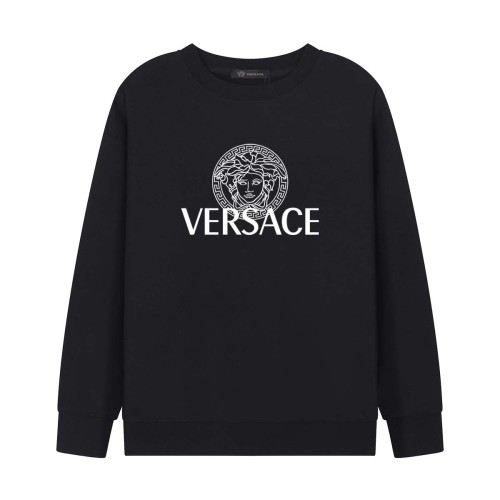 Versace Classic Logo Printed Casual Round Neck Hoodie