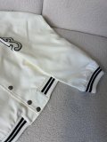 Prada New Fashion Embroidered Paddle Baseball Jacket