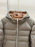 Prada New Classic Couple Metal Logo Down Jacket