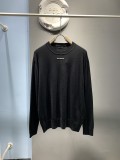 Prada New Classic Logo Jacquard Wool Round Neck Sweater