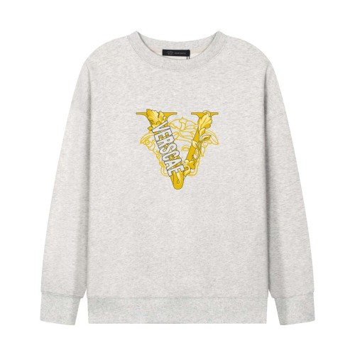 Versace Classic Logo Printed Casual Round Neck Hoodie