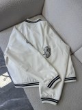 Prada New Fashion Embroidered Paddle Baseball Jacket