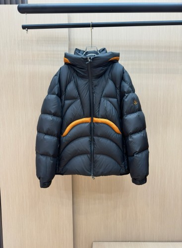 Moncler New Fashion Couple Color Blocked Down Jacket