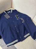 Prada New Fashion Embroidered Paddle Baseball Jacket