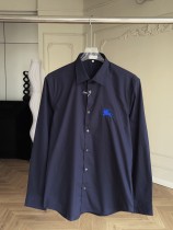 Burberry New Classic War Horse Embroidered Long Sleeve Shirt
