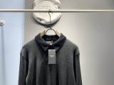 Fendi New Fashion Color Contrasting Multi layered Shirt Collar Sweater
