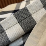 Burberry New Classic Checkered Wool Zipper Jacket