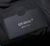 Off White Classic Unisex Fashion Casual Backpack Size:27×48×14CM