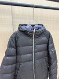 Prada New Classic Couple Metal Logo Down Jacket