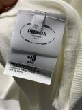 Prada New Classic Logo Jacquard Wool Round Neck Sweater