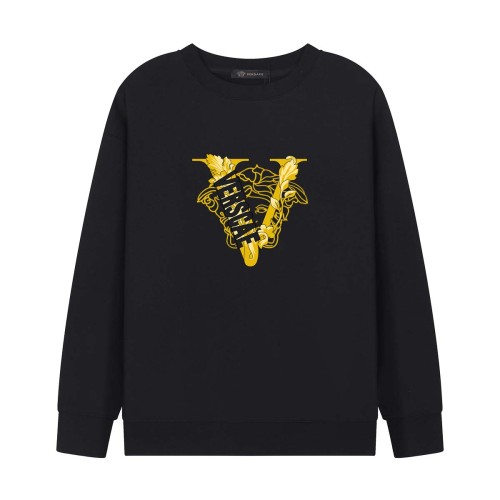 Versace Classic Logo Printed Casual Round Neck Hoodie