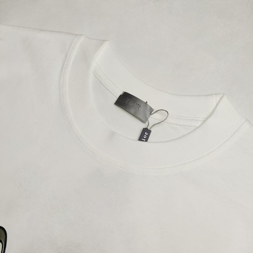 Dior New Fashion Logo Printed Short Sleeve Couple Personalized Casual T-shirt