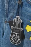 Chrome Hearts Classic Candy Cross Denim Pants Unisex Retro Washed Jeans