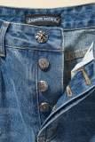 Chrome Hearts Classic Candy Cross Denim Pants Unisex Retro Washed Jeans