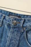 Chrome Hearts Classic Candy Cross Denim Pants Unisex Retro Washed Jeans