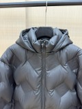 Fendi New Fashion FF Embossed Versatile Hooded Down Jacket