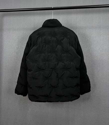 Burberry New Unisex Fashion War Horse Embroidered Zipper Long Sleeve Down Jacket