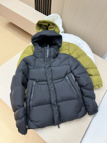 Moncler New Fashion Splicing Casual Hooded Down Jacket