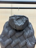 Fendi New Fashion FF Embossed Versatile Hooded Down Jacket