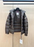 Moncler New Classic Versatile Hooded Down Jacket