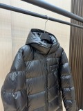 Prada New Classic Triangle Logo Casual Hooded Down Jacket