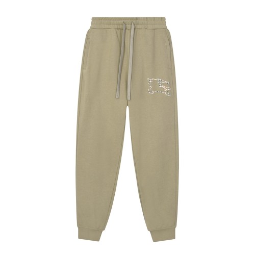 Burberry New Unisex Classic War Horse Printed Casual Pants