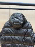 Prada New Classic Triangle Logo Casual Hooded Down Jacket