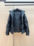 Fendi New Fashion FF Embossed Versatile Hooded Down Jacket