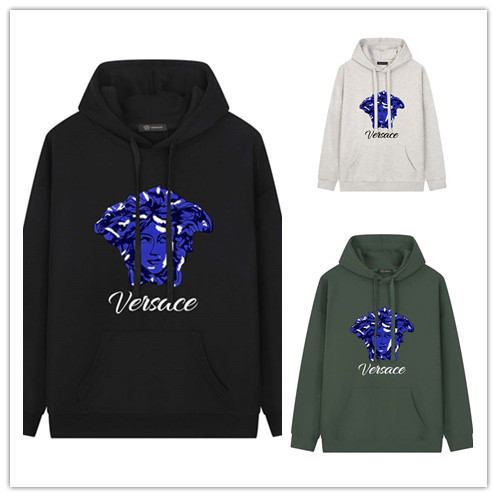 Versace New Personalized Logo Printed Casual Hoodie