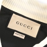 Gucci Couple's New Personalized Logo Printed Baseball Jacket