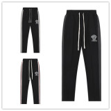 Versace Couple New Logo Printed Drawstring Casual Pants