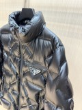 Prada New Classic Casual Stand Up Down Jacket